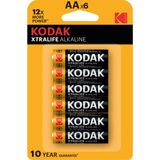 Kodak Xtralife Alkalin Kalem Pil Aa 4+2 3 Adet