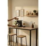 KODIGU 120CM x 45CM Bar Masası 90CM Yükseklik | Bar Mutfak Masası | Kahve Köşesi | Yemek Masası - Meşe - 120 x 45 cm