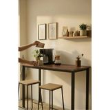 KODIGU 120cm x 45cm BAR Masası 90cm yükseklik | Bar Mutfak Masası | Kahve Köşesi | Yemek Masası | Yüksek Bar Masası | Mutfak Masası | BAR MASASI | Mev Serisi
