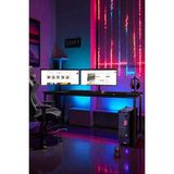 KODIGU 160X60CM Oyuncu Masası - Gamer Desk - Gaming Masa - Bilgisayar Masası | 160CM x 60CM | Ayarlı Ayak - Siyah