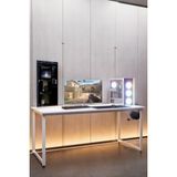 KODIGU 160X70CM Oyuncu Masası | 160X70 Gaming Desk | Geniş Oyuncu Masası | 70CM Derinlik Oyuncu Masası - Beyaz