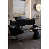 KODIGU Moon Ofis Masası - Çalışma Masası 130CMX60CM - Siyah