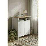KODIGU POP Çok Amaçlı Dolap | Kahve Köşesi-Banyo Dolabı | 77cm Yükseklik 60cm Genişlik 36cm Derinlik |