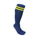 Kodispa Star 2 Lüx Futbol - Tozluk Çorap Sarı - Lacivert - 40 - 44