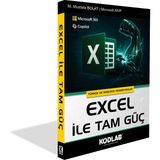 Kodlab Yayınları Kodlab Yayın Dağıtım Excel ile Tam Güç Üniversite Hazırlık Kitabı 2025 Ciltli Konu Anlatımlı