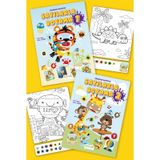 Kodlamalı Eğlenceli Aktivite - Sayılarla Boyama Kitabı Set 2 Kitap