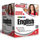 Kodlarla İngilizce Öğreten Eğitim Seti (2000 Pdf Sayfası) - Enine Boyuna Eğitim