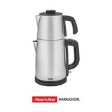 Koenic Koenıc Ktm 221726 M 2000 W Paslanmaz Çelik 1.7 L Çay Makinesi Inox - Gri
