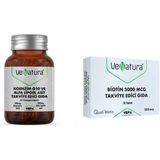 Koenzim Q10, Alfa Lipoik Asit 60 Kapsül + Biotin 5000 Mcg 30 Tablet