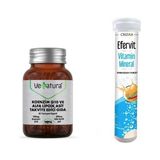 Koenzim Q10, Alfa Lipoik Asit 60 Kapsül + Mineral 20 Efervesan Tablet