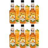 Koffie Market 6 Adet Portakal Aromalı Kahve Şurubu