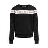KOGELLIS SHORT L/S EYE O-NECK SWT Kız Çocuk Siyah Sweatshirt - 15303568 Siyah 134/140 Siyah