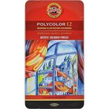 Koh-i Noor 12'li Polycolor Kuru Boya Seti