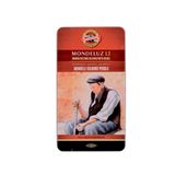 KOH-İ NOOR AQUARELL KURU SULUBOYA KALEM SETİ 12 Lİ TENEKE KUTU WATER COLOUR
