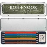 Koh-i-Noor Koh-i Noor 6lı Versatil Kalem Seti - Diamond Drawing Pencils 5217