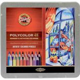 Koh-i Noor Kohinoor Polycolor Artist's Colored 48'li Kuru Boya Kalemi