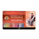 Koh-i Noor Mondeluz Aquarell Boya Kalemi 72 Renk Metal Kutu