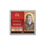 Koh-İ Noor Mondeluz Sanatsal Aquarell Boya Kalemi 24 Renk Portre Tonları Metal Kutu 3724-024012PL