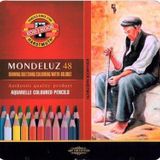 Koh-İ Noor Mondeluz Sanatsal Suluboya Kalemi Metal Kutu 48 Renk Of Aquarell Coloured Pencils 3726 48