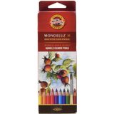 Koh-i Noor N: 3717 Mondeluz 18'li Sulu Boya Kalem Seti