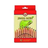 Koh-I-Noor Natur Jumbo Naturel Kuru Boya Kalemi 12’li Set