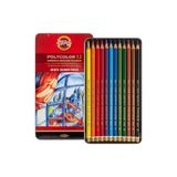 Koh-i Noor Polycolor 12 Renk Kuru Boya Kalem Seti