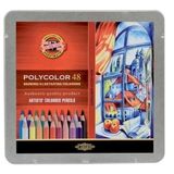 Koh-i Noor Polycolor Artist Metal Kutu 48'li Kuru Boya Kalemi