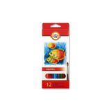Koh-İ Noor Sanatsal Aquarelle Sulu Boya Kalem Seti 12 Renk 3716-012004KS