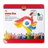 koh-ı noor set of artists coloured pencils kuru boya kalemi 3814 24 renk - Yok