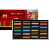 Koh-I-Noor Toison Dor 48'li Köşeli Soft Pastel Renkli Çizim ve Gölgeleme İçin İdeal Seçenek 8516