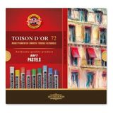 Koh-i-Noor Toison D'or 72 Renk Soft Pastel Boya Yüksek Pigmentli ve Karıştırılabilir Özellikte