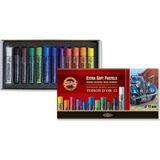 koh-ı noor toison d'or sanatsal extra soft yuvarlak pastel boya kalın 12 renk extra soft dry chalks 8552 12 - Yok