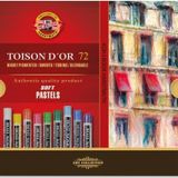 Koh-İ Noor Toison D'Or Soft Sanatsal Pastel Boya Seti 72 Renk Karton Kutu Soft Pastels 8517 72