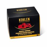 KOHLEN Nargile Kömürü 1KG – Uzun Yanma, Düşük Kül, Yüksek Performanslı Doğal Kömür
