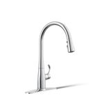 KOHLER 596-CP BASİT Mutfak Bataryası, Tek Boy, Cilalı Krom