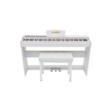 Köhner Slp-225 Wh Dijital Konsol Piyano, Bluetooth, Tuş Hassasiyeti, 88 Tuşlu (Kulaklık Ve Tabure)