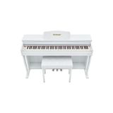 Köhner Slp-275 Wh Dijital Konsol Piyano, Bluetooth, Tuş Hassasiyeti, 88 Tuşlu, Kapaklı (Ve Tabure )