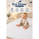 Koi Home Pamuklu Bambu Bebek Alezi Sıvı Geçirmez Yatak Koruyucu Nefes Alabilen