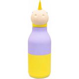 KOI KOI Mor Unicorn 450 ml 316 Paslanmaz Çelik-Pipetli Çocuk Termosu ve Suluk