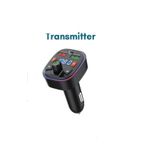 KOİ TECH Bluetooth Araç Kiti Araç Fm Transmitter USB Type-C MP3 SD Kart Flash Için Uygun PD Çakmaklık Girişli