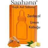 Kojik Asit Sabunu | Zerdeçal ve Kojik Asit Etkisi ile Leke Giderici, Cilt Aydınlatıcı,Ton Eşitleyici, Beyazlatıcı Etkili, Yaşlanma Karşıtı