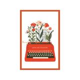 Kök Sal ve Çiçek Aç – Grow and Flourish | İlham Veren Dekoratif Hediye Not Kartı & Kartpostal | 10x15 cm
