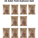 Kökel 10 Adet Türk Kahvesi Seti