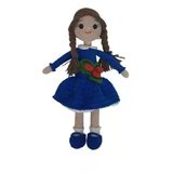 Kokina Çiçeği Modeli Öğrenci Bebek Amigurumi Organik Oyuncak