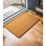 Koko Kapı Önü Paspası - Kıl Paspas Doğal Hindistan Cevizi Elyafı - Naturel - 100 x 300 cm