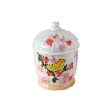 Kokosh Home Kuşlu Küçük Kavanoz - 1 Adet - 999 ml - Mavi