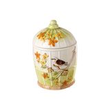 Kokosh Home Kuşlu Orta Kavanoz - 1 Adet - 999 ml - Yeşil