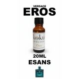 KokuAtölyesi Eros Erkek Parfüm Esansı 20 ml Ferah Tatlı Kalıcı DPG Hediyeli