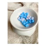 Kokulu Mavi Sedefli Jelibon Ayıcık Şeklinde Soya Wax Melts Buhurdanlık Buhardanlık Mum