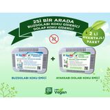 Kokusil Buzdolabı Koku Giderici ve Ayakkabı Dolabı, Gardırop Koku Giderici 2li Paket - X2 ADET